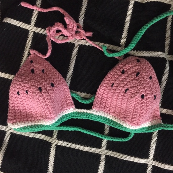 watermelon crochet top